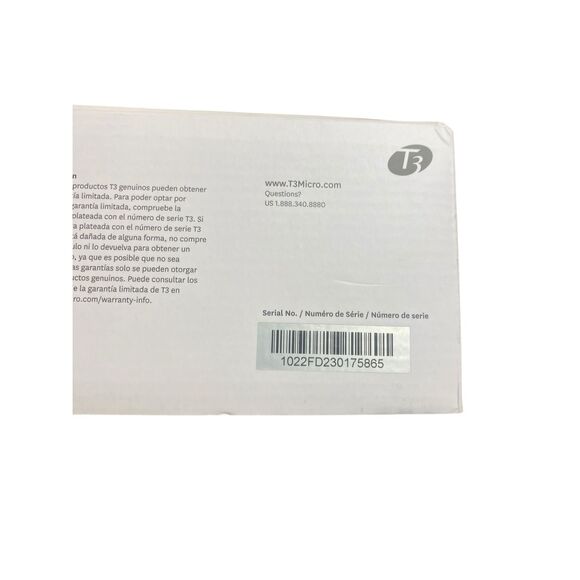 T3 AireBrush Duo Hot Air Blow Dry Brush (Interchangeable) - Picture 3 of 3